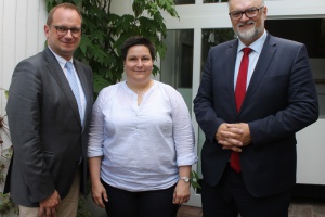 Oberbürgermeister besucht neue MMK-Direktorin