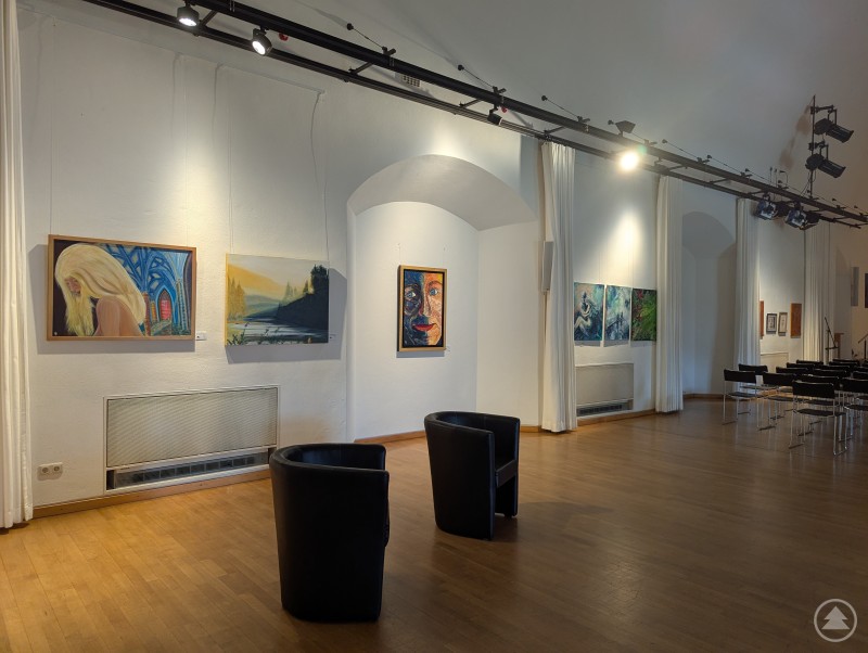 Gemälde im Saal des Kapuzinerstadls in Deggendorf