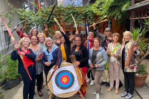 Unternehmerinnentreffen ins Schwarze