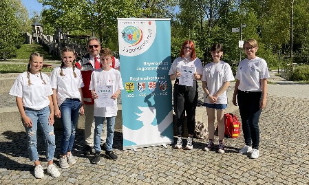 Erfolgreicher Regionalwettbewerb des Jugendrotkreuzes im Grafenauer Kurparkgelände