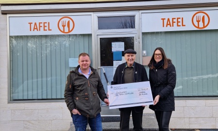 Überwältigt von der Flut an Spenden