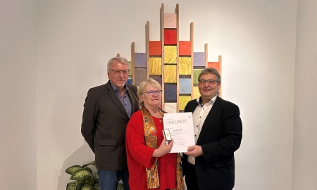 Goldenes Ehrenzeichen für Ute Senff