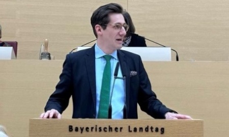 MdL Dr. Stefan Ebner hält erste Plenarrede im Bayerischen Landtag
