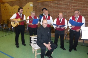 Pfarrer Christopher Fuchs in der Pfarrei Haus i. Wald herzlich empfangen