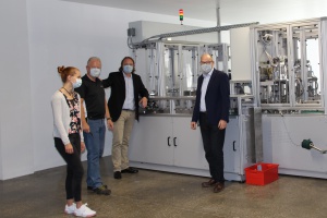 Schutzmasken aus der Region für die Region