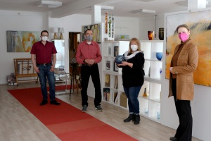 Fachschulglas meets Galerie Kalina