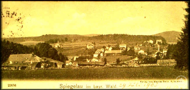 Historisches Bild von Spiegelau