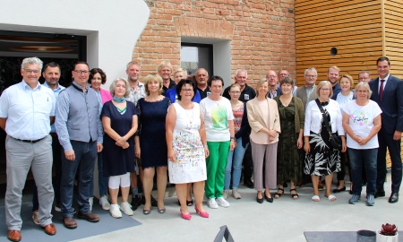 Ehrungen und Verabschiedungen beim Landkreis FRG