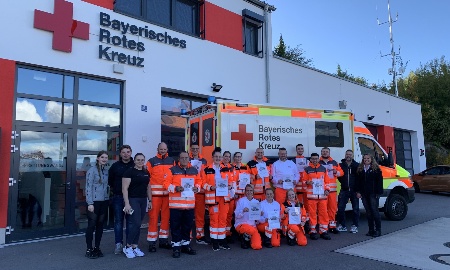 Sanitätsgrundausbildung: Ehrenamtliche Helfer bereiten sich auf Notfälle vor