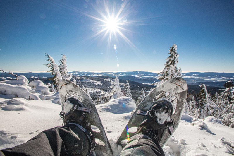 Flyer/Grafik zum Event: Schneeschuhtour Arber am Sa., 16.12.2023 - Sa., 23.03.2024