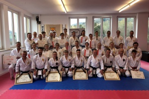 Schwarzgurt-Prüfung im Shukokai-Karate