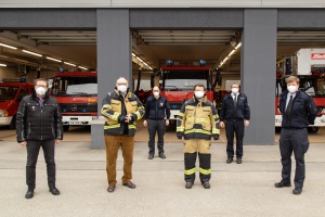 Neue Schutzausrüstung für Atemschutzgeräteträger der Passauer Feuerwehren
