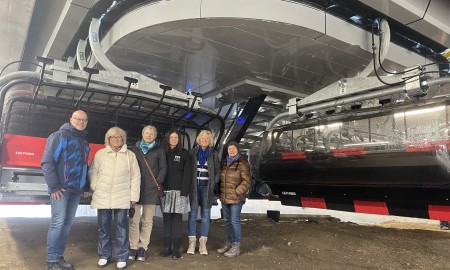 Kreisrätinnen zu Besuch im Skizentrum Mitterdorf