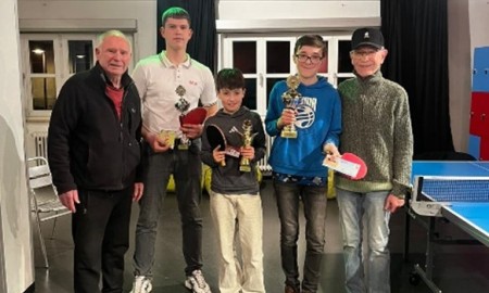 Tischtennisturnier im Jugendcenter 4You