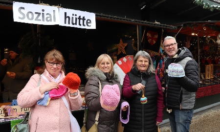 Stricken für den guten Zweck