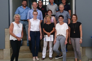 AK SCHULEWIRTSCHAFT zu Besuch bei Zankl Bau in Viechtach