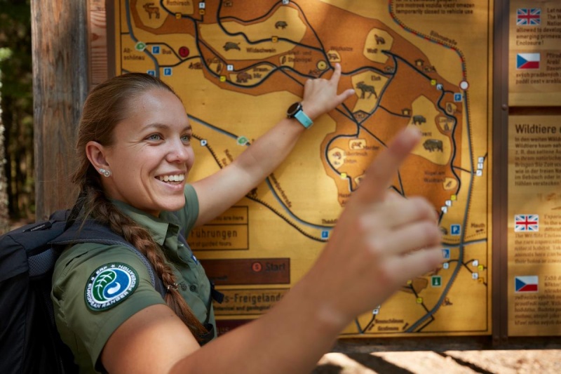 Flyer/Grafik zum Event: Wildnis-Spaziergang mit dem Ranger am Di., 21.05.2024 - Di., 29.10.2024