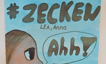 Auch im Herbst können die Zecken noch stechen