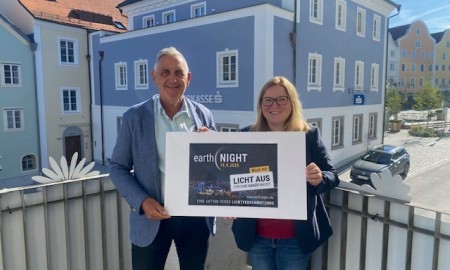 Schärding beteiligt sich an der Earth Night
