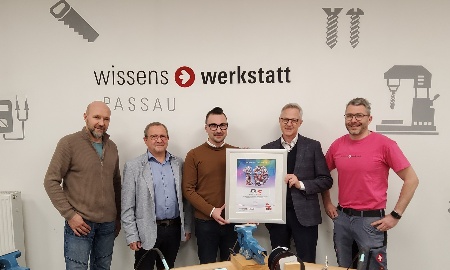 B&S Blech mit System f&uuml;r zehn Jahre Engagement ausgezeichnet