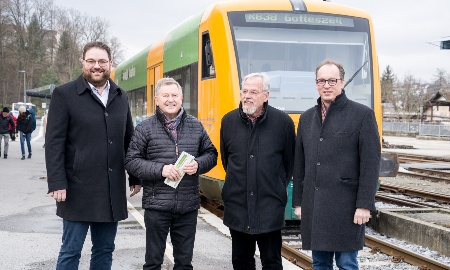 Bahnstrecke Gotteszell-Viechtach geht in den Dauerbetrieb