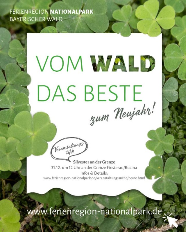 Flyer/Grafik zum Event: Silvester an der Grenze am Di., 31.12.2024 von 12:00 bis 13:00 Uhr