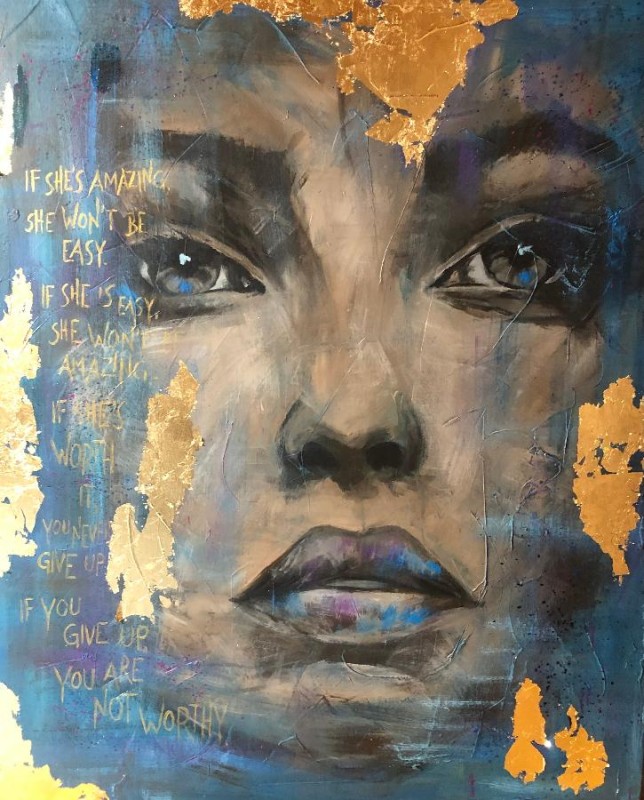 Flyer/Grafik zum Event: Mitmenschen mit Menschen - Ausstellung von Christiane Binder am Mo., 11.08.2025 - Do., 02.10.2025