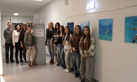 Ausstellung Faszinierende Wasserwelten in der Arbeitsagentur Passau