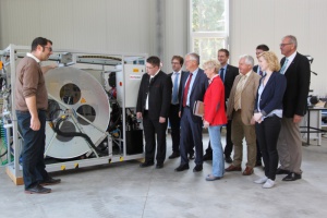 Markanter Neubau, moderne Technik: Regierungspräsident lobt KUTERO und Karl Maurer GmbH