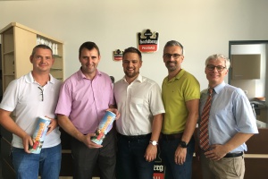 Betriebsbesichtigung des Getränke-Logistik-Centers der Brauerei Hacklberg in Hutthurm