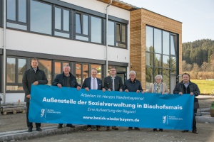 Außenstelle des Bezirks in Bischofsmais ist fast fertig – Betrieb kann Anfang 2022 starten