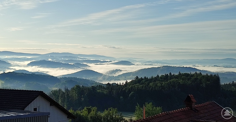 Blick Richtung Dreisessel, Ingrid Haidn, Mitarbeiterin Landratsamt FRG (Bild aus Fotowettbewerb 2017)