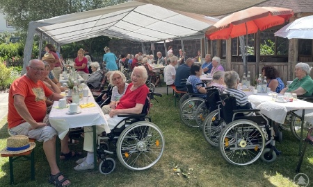 Straßenfest im Rosenium in Eging am See