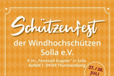 Sch&uuml;tzenfest der Windhochsch&uuml;tzen Solla e.V.