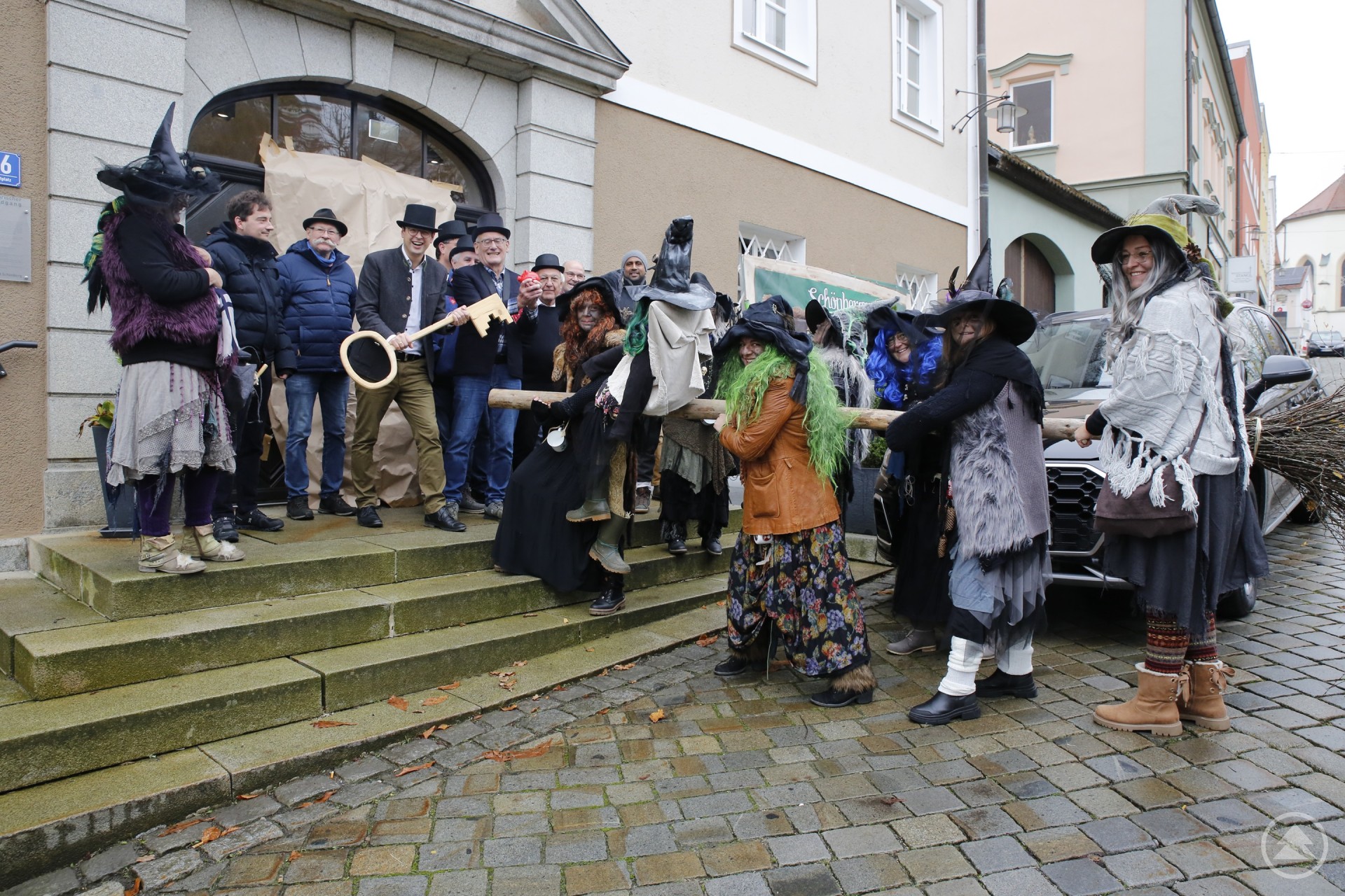Erstürmung des Schönberger Rathauses