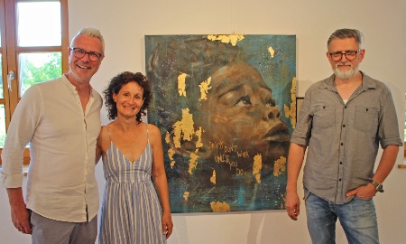 Respektvolle Kunst: Christiane Binder stellt in Mauth aus