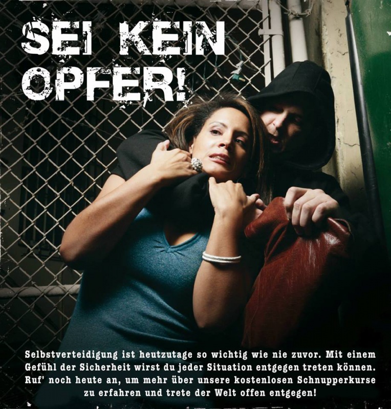 Flyer/Grafik zum Event: SANKAN-Selbstverteidigungskurs am Sa., 15.10.2016