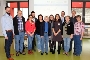 Wichtiger Austausch über die Arbeit an der Schule