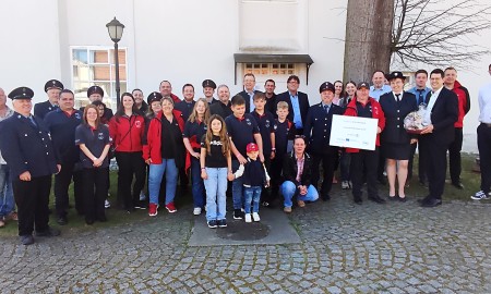 Markt Sch&ouml;nberg und Čkyně: Der erste Schritt am Freundschaftspfad