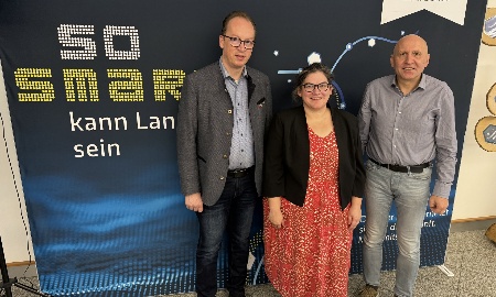 Ein Besuch unter Freunden: MdL Martin Behringer bei Bürgermeisterin Dr. Carolin Pecho