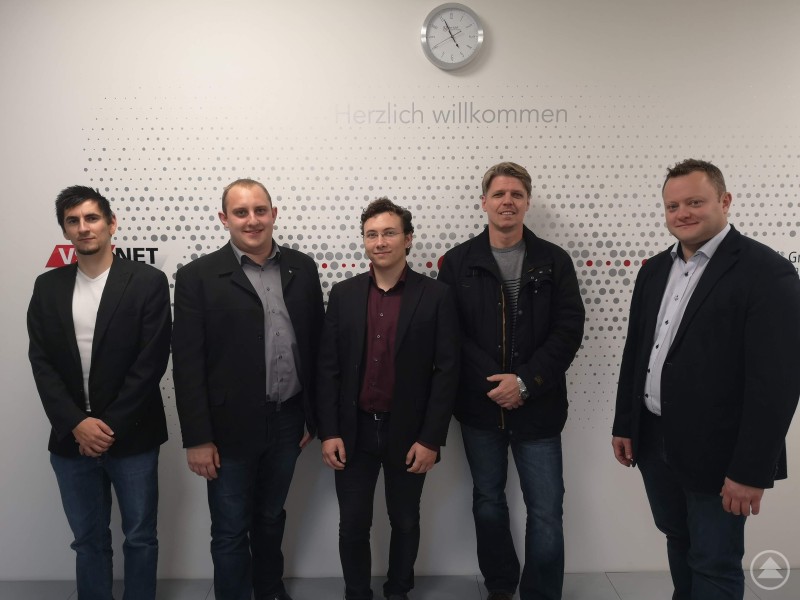 2018 mit unseren Kollegen im Rechenzentrum der netbuild GmbH