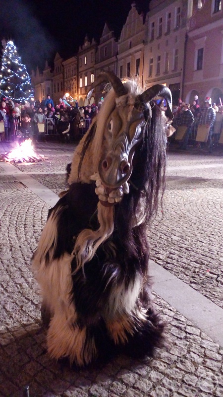 Auch die Howagoaß war beim Auftritt in Třeboň dabei.