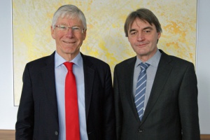 Bernhard Roos zu Gast in der Agentur für Arbeit Passau