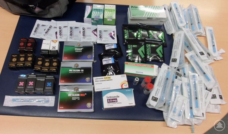 Größere Menge unerlaubter Aufbaupräparate sichergestellt