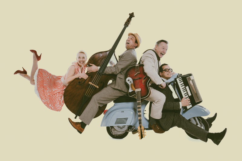 Flyer/Grafik zum Event: Conny & die Sonntagsfahrer – Schön war die Zeit! am Sa., 18.03.2023