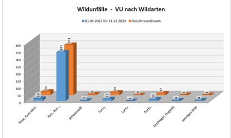 Verkehrsunfallstatistik 2023 der Polizeiinspektion Grafenau