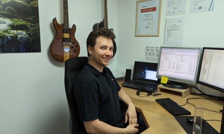 Benjamin Hartl - unser Superbrain hinter dem Code