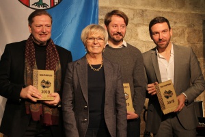 Landrätin Rita Röhrl überreichte die Kulturpreise des Landkreises an drei Künstler