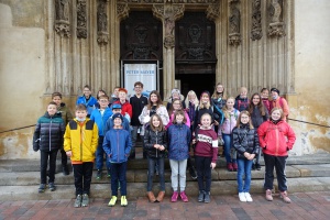 Fünftklässler des Landgraf-Leuchtenberg-Gymnasiums auf Klassenfahrt