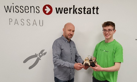 Robotik-Projekt der wissenswerkstatt ausgezeichnet